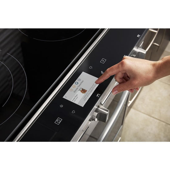 Whirlpool 30 Inch Smart Slide-In Electric Range, Stainless Steel - WEEA25H0HZ