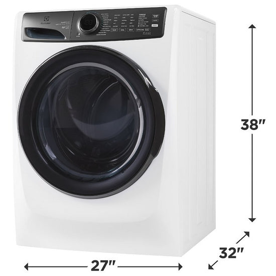 Electrolux 27 Inch Front Load Washer, White - ELFW7738AW