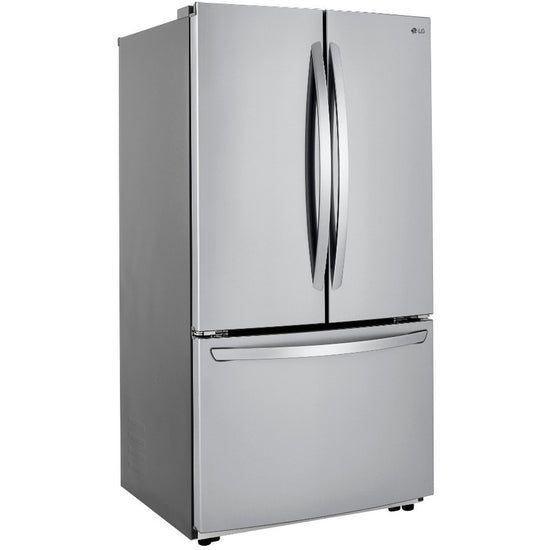 LG 36 Inch Counter Depth French Door Refrigerator with 22.8 cu. ft. Capacity, Stainless Steel - LFCC22426S