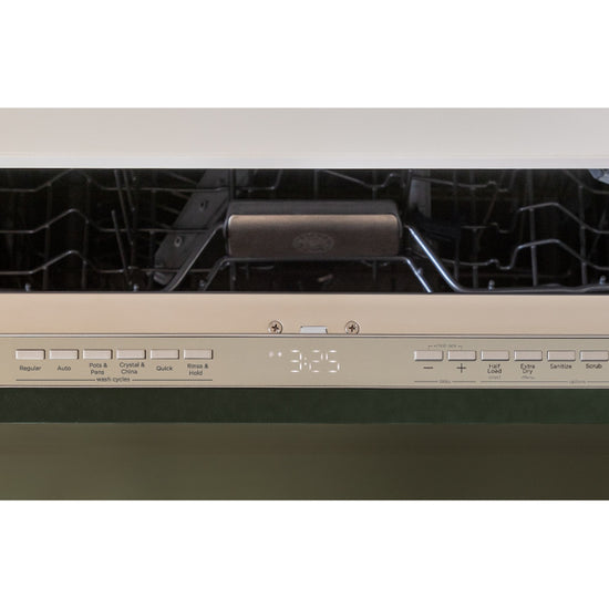 Bertazzoni 24 Inch Fully Integrated Built-In Dishwasher, Stainless Steel Panel - DW24T3IXV