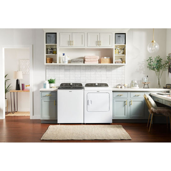 Whirlpool 5.2-5.3 Cu. Ft. Top Load Washer with Removable Agitator - WTW6157PW