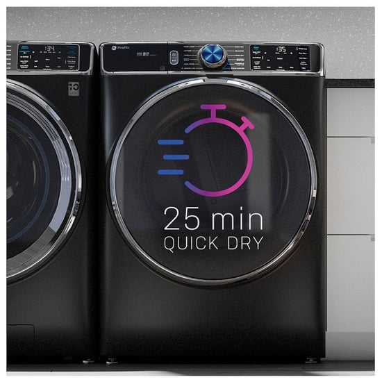 GE Profile 7.8 cu. ft. Front Load Electric Dryer, Sapphire Blue - PFD87ESMVRS
