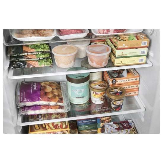 GE 17.3 cu. ft. Garage Ready Upright Freezer, White - FUF17DLRWW