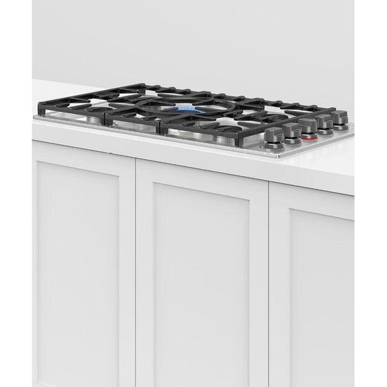 Fisher & Paykel 36 Inch Gas Cooktop, Stainless Steel - CDV3-365HL