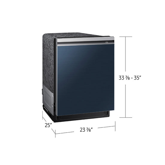 Samsung 24 Inch Fully Integrated Smart Dishwasher with 15 Place Settings - DW80B7070AP