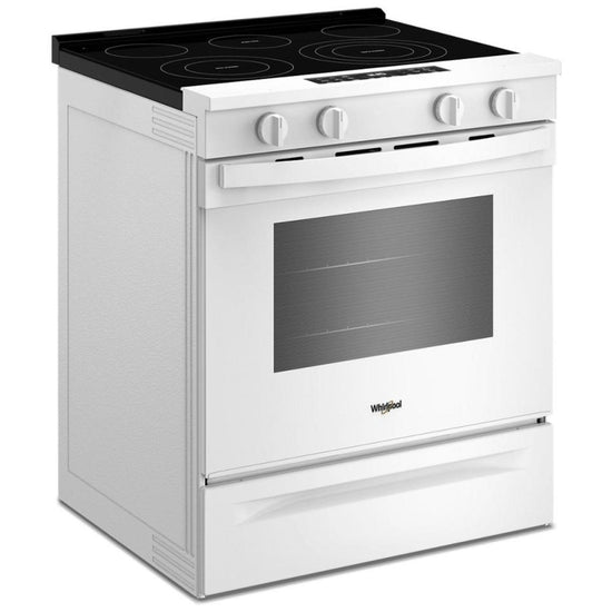 Whirlpool 5.3 cu. ft. Freestanding Electric Range with No Preheat Air Fry, White - YWSES5030SW