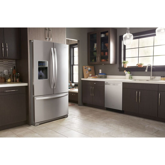 Whirlpool 26.8 cu. ft. French Door Refrigerator, Fingerprint Resistant Stainless Steel - WRF757SDHZ