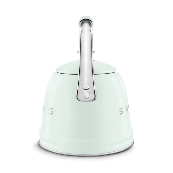 SMEG Whistling Stovetop Kettle, Pastel Green - WKF01PG
