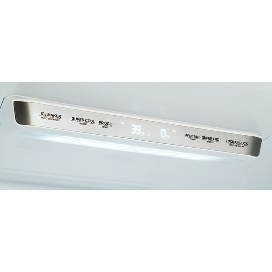 Bertazzoni 36 Inch Freestanding Counter-Depth French Door Refrigerator, Stainless Steel - REF36FDFIXNB