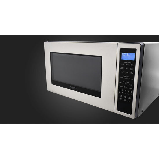 Fulgor Milano 24 Inch Countertop Microwave Oven, Stainless Steel - F4MWO24S1