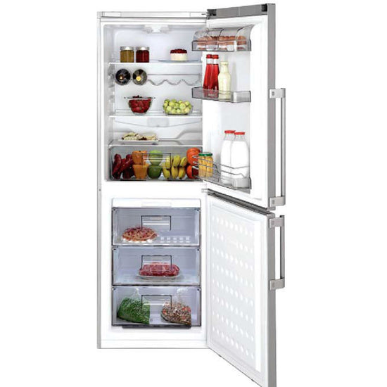Blomberg 24 Inch Counter Depth Bottom-Freezer Refrigerator with 11.35 cu. ft. Capacity, Stainless Steel - BRFB1312SS
