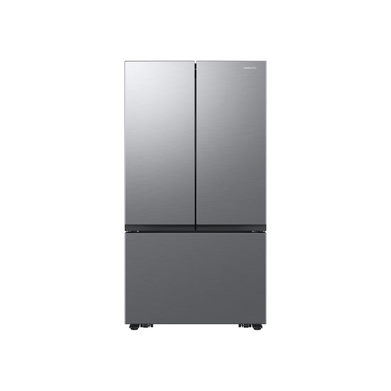 Samsung 27 Cu. Ft. Counter Depth 3-Door French Door Refrigerator with Dual Auto Ice Maker, Stainless Look - RF27CG5010S9AA