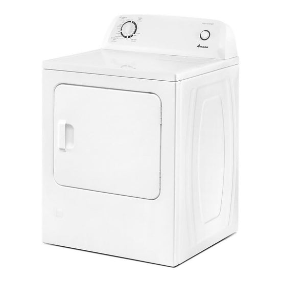 Amana 6.5 cu.ft. Front Load Gas Dryer in White - NGD4655EW