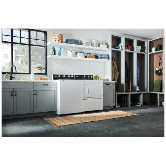 Maytag 27 Inch Top Load Washer with 4.0 Cu. Ft. Capacity, White - MVWP586GW