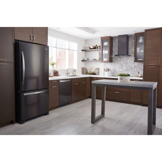 Whirlpool 33-Inch Wide Bottom-Freezer Refrigerator 22 cu. ft. - WRB322DMHV