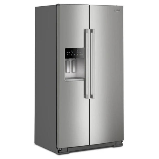 Maytag 36 Inch Side-by-Side Refrigerator with 28.7 Cu. Ft. Capacity, Fingerprint Resistant Stainless Steel - MRSF6636RZ
