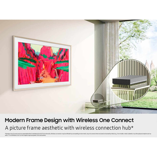 Samsung 75 Inch The Frame Pro Neo QLED 4K TV - QN75LS03FWF