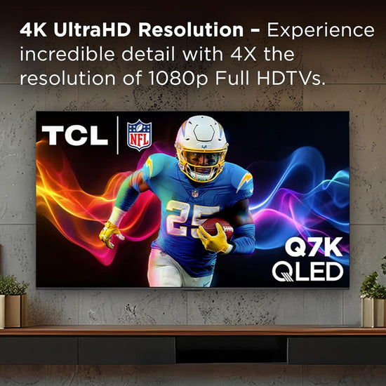 TCL 98 Inch Q7K 4K QLED Smart TV with Google TV - 98Q7K
