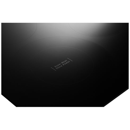 KitchenAid 30 Inch 5-Element Electric Cooktop, Black - KCES950KBL