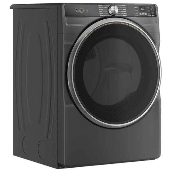 Whirlpool 27 Inch Front Load Electric Dryer with 7.4 cu. ft. Capacity, Volcano Black - YWED6720RU