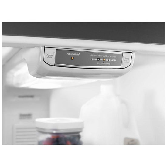 Maytag 33 Inch Top Freezer Refrigerator with 21.2 Cu. Ft. Capacity, Fingerprint Resistant Stainless Steel - MRT711SMFZ