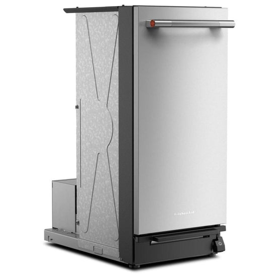 KitchenAid 15 Inch Built-In Trash Compactor, Stainless Steel - KTTP515TSS