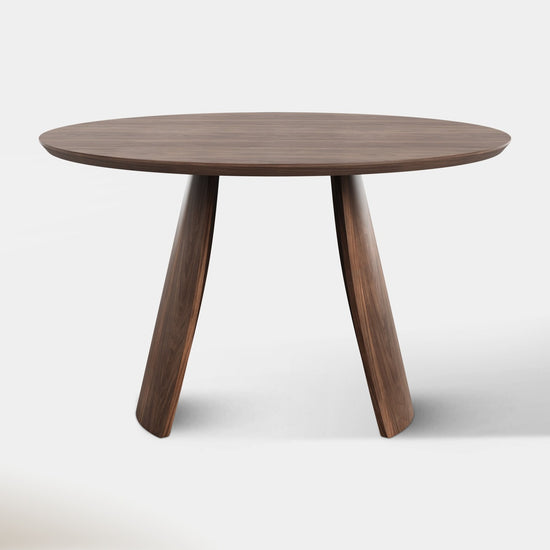 HOFT Obelia 47 in Round Dining Table, Walnut - WM2095-WALNUT