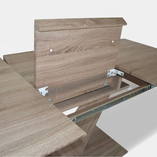 HOFT Heston Extendable Dining Table, Washed Oak - 201-860OK