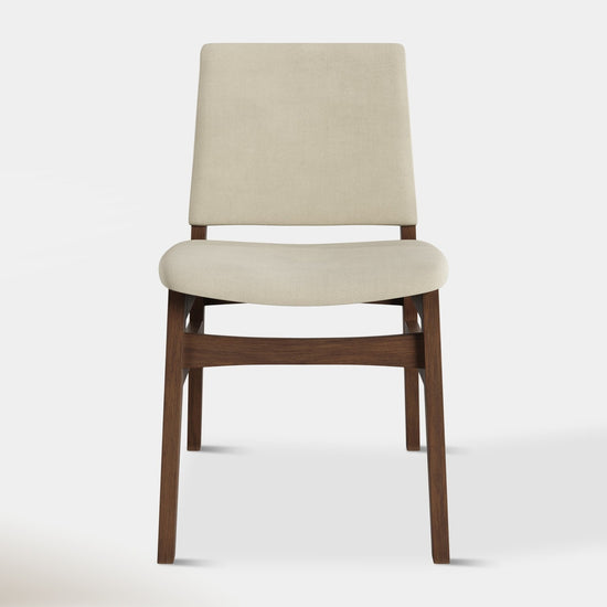 HOFT Eira Dining Chair Ivory & Walnut - WM1986-DC