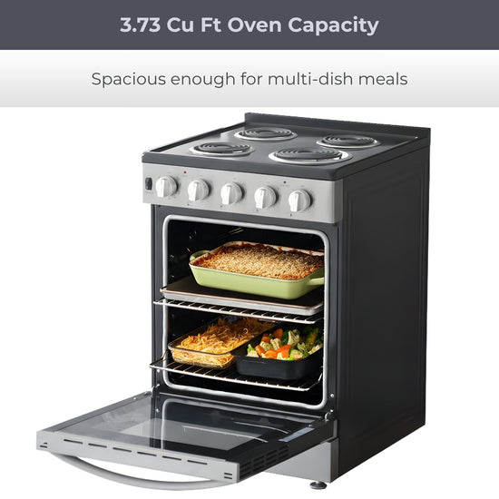 Kenmore 24 Inch Electric Coil Range with 3.73 cu. ft. Oven - KKCTR24FC-SS