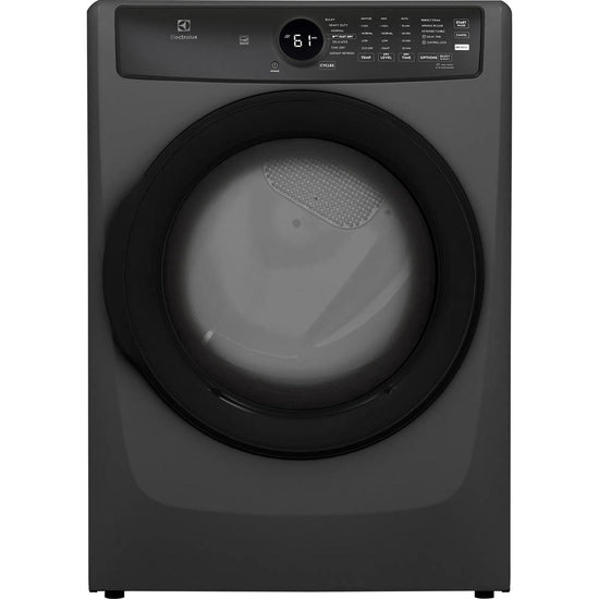 Electrolux 27 Inch Front Load Electric Dryer with Perfect Steam, 8.0 Cu. Ft. - ELFE743CAT