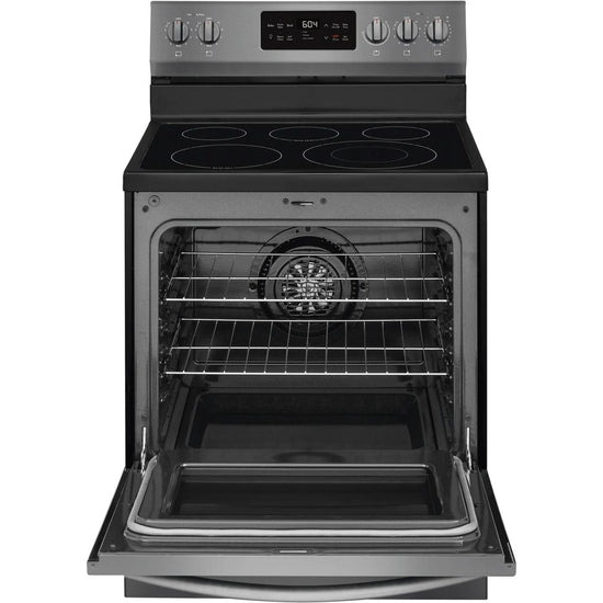 Frigidaire Gallery 30 Inch Freestanding Electric Range with Steam Clean - GCRE302CAD