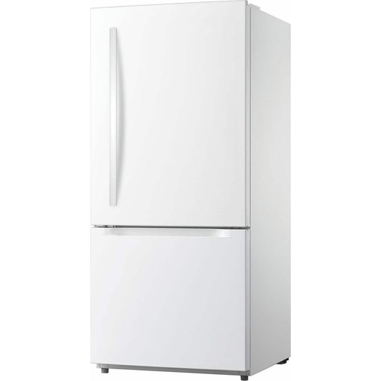 Frigidaire 19 Cu. Ft. Bottom Freezer Refrigerator, White - FRBE1925AW