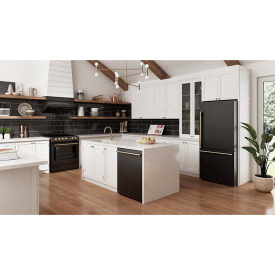 Forno Leonardo Espresso 30-Inch Slide-In Black Induction Range - FFSIN0982-30BLK
