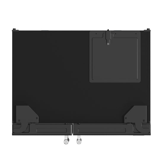 Forno Salerno 36-Inch Black Side-by-Side Refrigerator, 20 Cu. Ft. - FFRBI1844-36BLK