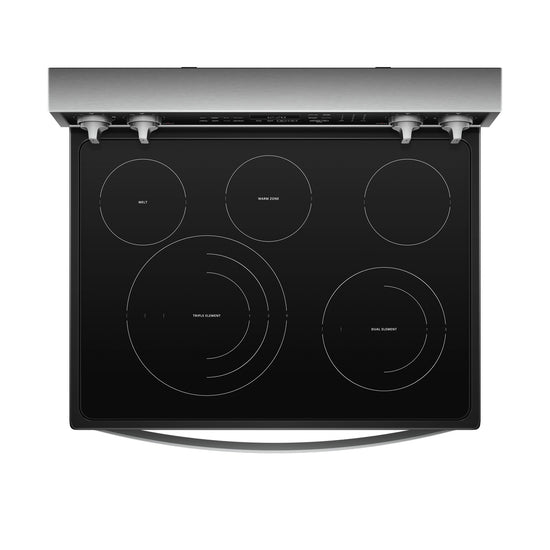 Whirlpool 6.4 cu. ft. Smart Freestanding Electric Range with Frozen Bake Technology - YWFE975H0HZ