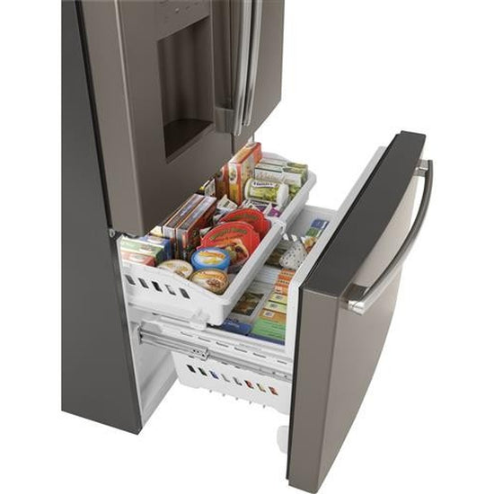 GE 36 Inch French Door Refrigerator with 25.6 Cu. Ft. Capacity - GFE26JMMES