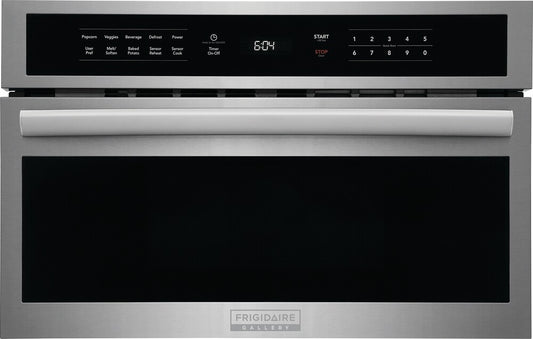 Frigidaire Gallery 30 Inch Built-In Microwave with Drop-Down Door, 1.6 cu. ft. - GMBD3068AF
