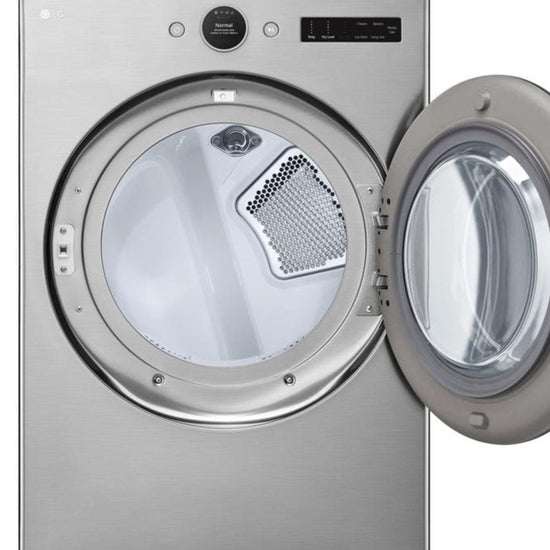 LG 27 Inch Electric Front Load Dryer, Graphite Steel - DLEX5500V