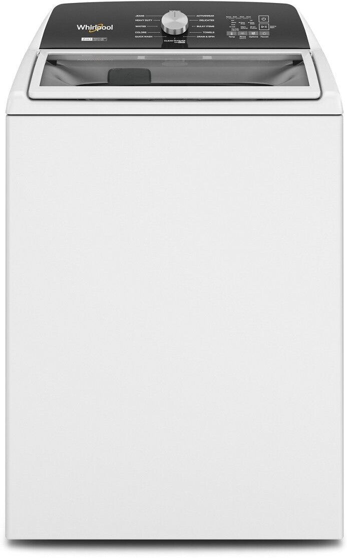 Whirlpool 5.4 Cu. Ft. Top Load Washer with Removable Agitator - WTW5057LW