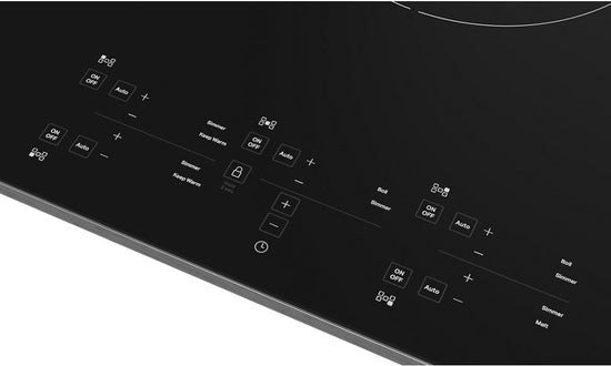 KitchenAid 30 Inch Induction Cooktop with 5 Elements - KCIG550JSS