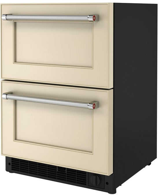 KitchenAid 24 Inch Undercounter Double-Drawer Refrigerator/Freezer, Panel-Ready - KUDF204KPA