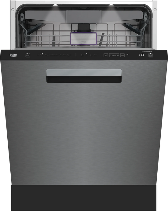 Beko Tall Tub Dishwasher with 16 Place Settings, 45 dBA - DDT38532XIH
