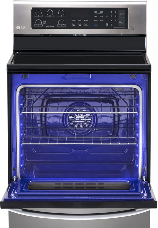 LG 30 Inch Electric Range, Stainless Steel - LRE3061ST