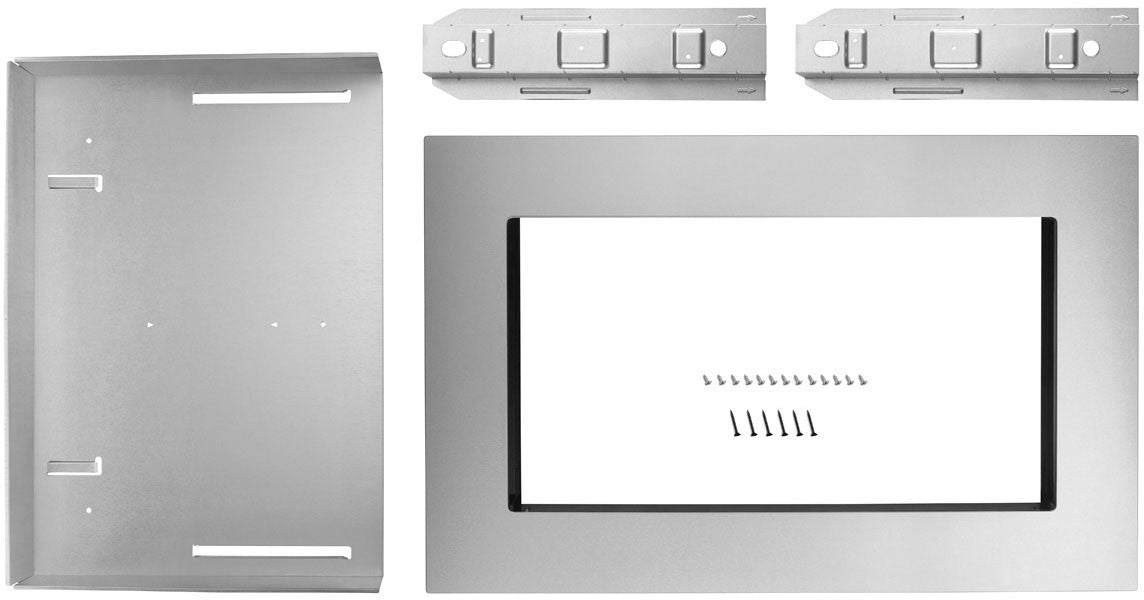 Whirlpool 30 Inch Microwave Trim Kit: Stainless Steel - MK2160AS