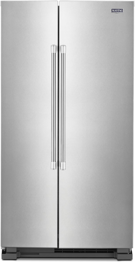 Maytag 36 Inch Side by Side Refrigerator, Fingerprint Resistant Stainless Steel - MSS25N4MKZ