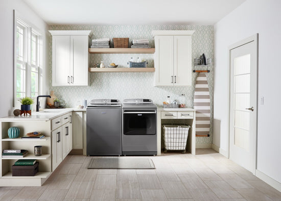 Maytag 6 cu. ft. Smart Top Load Washer, Metallic Slate - MVW7230HC