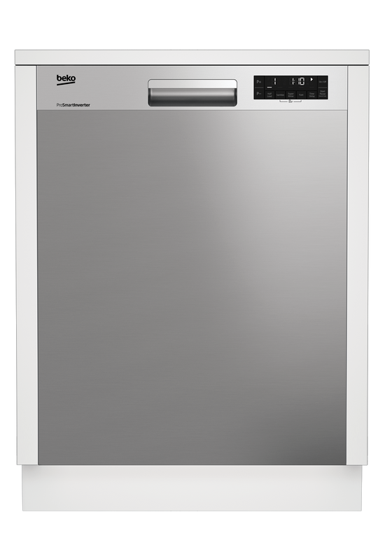 Beko Tall Tub Stainless Steel Dishwasher, 14 Place Settings, 48 dBA - DUT25401X