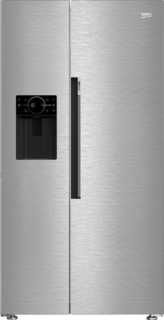 Beko 36 Inch Counter-Depth Side-by-Side Refrigerator - BFSB3612XSS