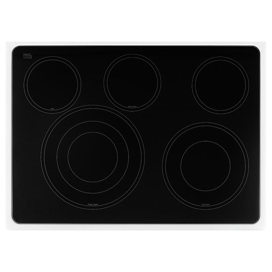Whirlpool 30 Inch Freestanding Electric Range, White - YWFE745H0FH